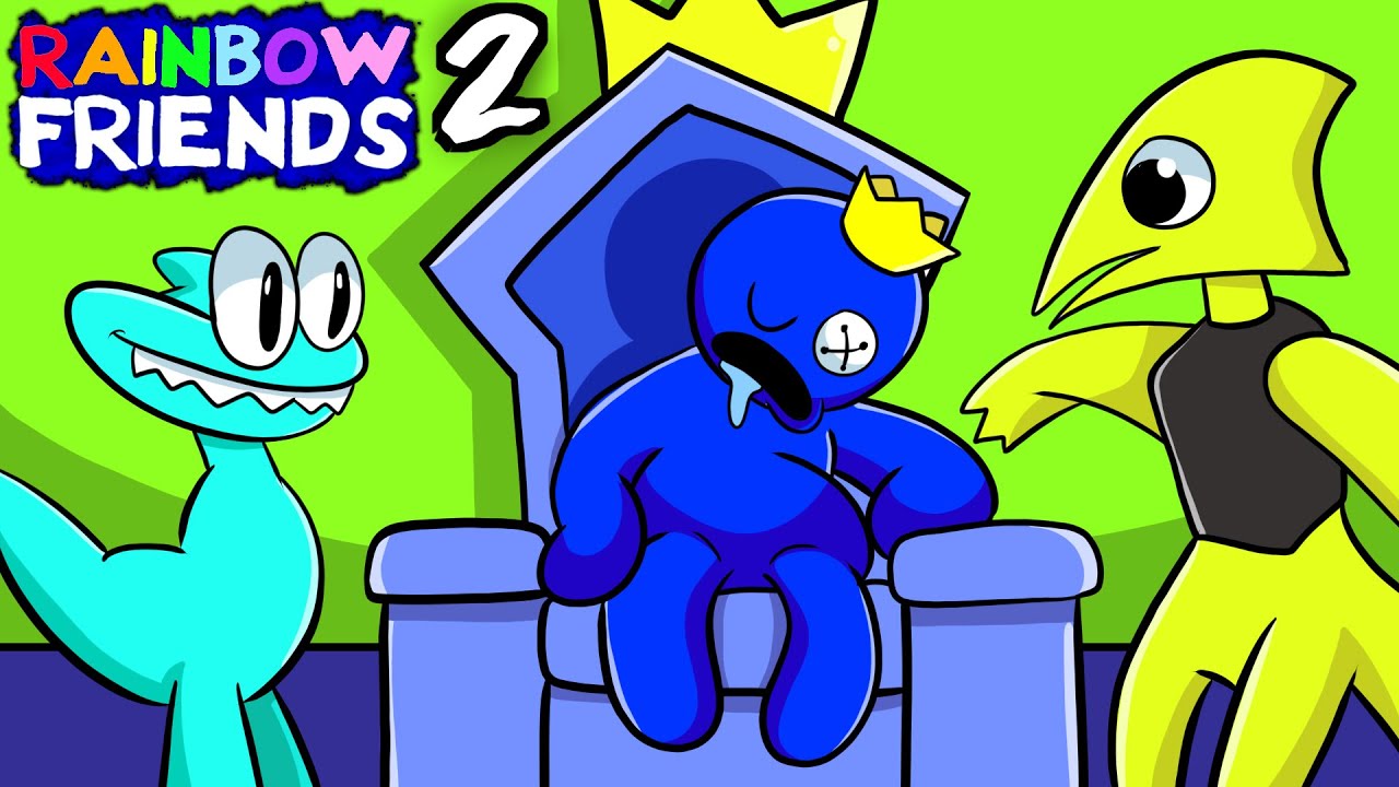 RAINBOW FRIENDS CHAPTER 2... ODD WORLD ( Full Game ) + Secret Ending ...