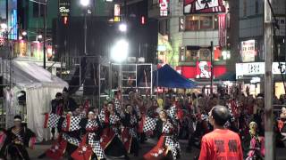 銀輪舞隊・駅前メイン会場＠2012　東京よさこい前夜祭