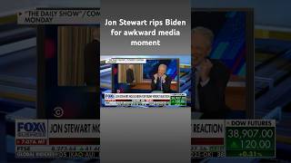 ‘Daily Show’ host Jon Stewart roasts President Biden’s ‘Chesire Cat press conference’ #shorts