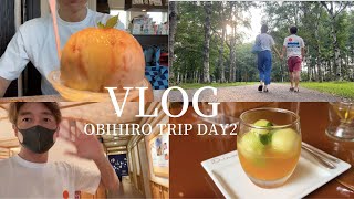 帯広で源泉が濃いモール温泉にいってみた【VLOG】でもやっぱりスイーツ天国