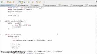 Java Tutorial - Making a 2D Game Part 7