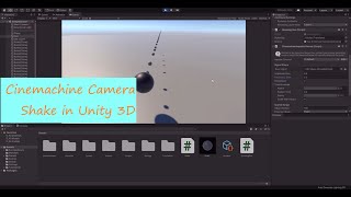 Camera Shake in unity with Cinemachine. how to make camera shake using cinemachine in unity.