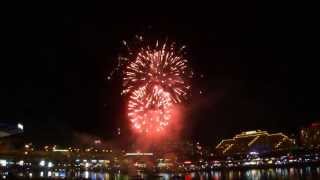 Sydney Darling Harbour Fireworks - May 11, 2013