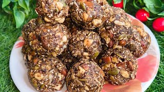 Anjeer Dry fruits Laddu|omega 3 se bharpur estrogen rich  Dry fruits laddu|dry fruits|cookwithruhi