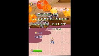 戦場の狼II/Mercs (SS版) 　ノーミス、ノーメガクラッシュALL　999,990pts