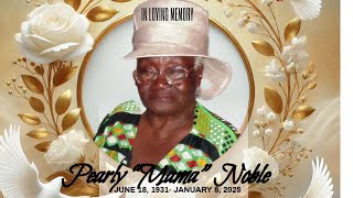 Thanksgiving service for the late Pearly Noble