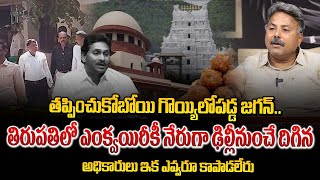 జగన్ కి ముందు నుయ్యి వెనకాల గొయ్యి ఇరకాటంలో పడ్డ | Appsani About Tirumala Laddu Case | Jagan