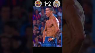Barcelona vs Real Madrid supercopa 2018 Final #ronaldo vs #messi 🔥 #football #youtube #shorts