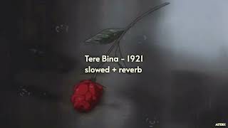 Tere Bina - { slowed + reverb } | 1921 | Arijit Singh & Aakanksha Sharma