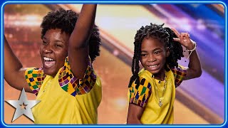 Abigail & Afronitaaa don't miss a beat in ASTOUNDING routine | BGTeaser | BGT 2024