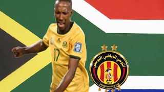 كل ما قدمه إلياس موكوينا لاعب الترجي مع منتخبه جنوب  أفريقيا