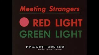 “ STRANGERS: RED LIGHT, GREEN LIGHT ”  CLASSIC 1980s SOCIAL GUIDANCE CHILD SAFETY FILM   XD47894