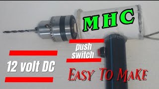 How To Make Powerful Drill machine At Home | Drill Using 775 Dc Motor