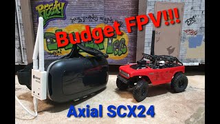 AXIAL SCX24 Deadbolt Gets an FPV!!! - How to Install FPV