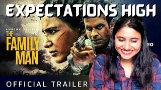 The Family Man Season 2 Trailer REACTION | Raj & DK | Manoj Bajpayee, Samantha | Ashmita Reacts