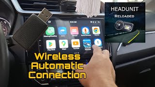 Wireless Automatic Connection | Android Auto | Headunit Reloaded | Android Headunit