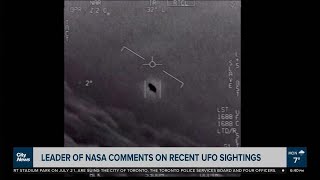 Leader of NASA speaks out on UFO sightings