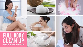 DIY All Natural Body Clean Up Routine | For Smooth, Soft and Glowing Skin!