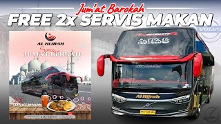 TERCEPAT‼️AL-HIJRAH Suites Combi Mr. Lucky Bus Sumbar Pertama Sampai Palembang Hari Ini 🔥