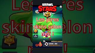 ✨Les 5 skins les plus moches🤢 de Brawl Stars⭐🏆