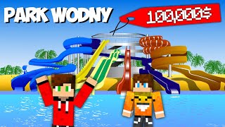 KUPIŁEM NAJWIĘKSZY PARK WODNY ZA 100.000 SZMARAGDÓW w Minecraft!