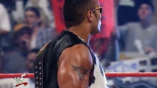 The Rock Entrance After Backlash 2000 As The New WWE Champion (Huge Pop) - RAW IS WAR!