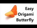 Easy Origami Butterfly - Origami Tutorial for Beginners - Paper Butterfly DIY | Craft Haven