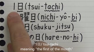 海外の人を混乱させる漢字の「日」の読み方