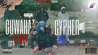 GUWAHATI STREET CYPHER - TAKAR , XBELETH , ANDHAKAARI , RIKZ X MC SAM ( PROD BY PAPA PRODUCTION )