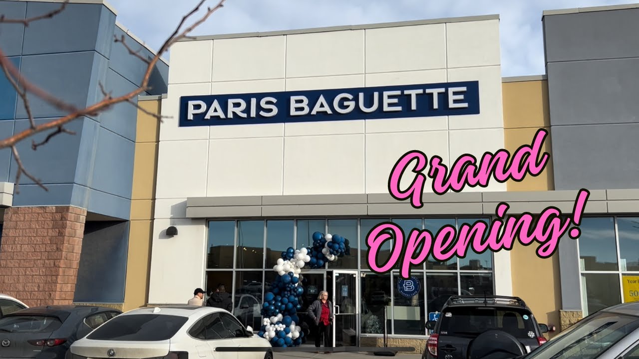 Paris Baguette Calgary: Korean Premium Bakery - YouTube