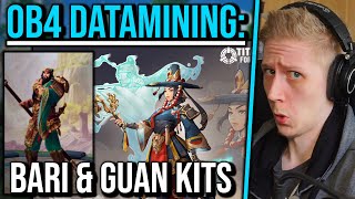 BARI \u0026 GUAN YU KIT INFORMATION (\u0026 More!) - OB4 Datamining - SMITE 2