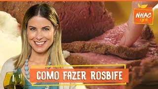 Rosbife ao ponto: como fazer filé mignon no forno e SUPERMACIO 🥩 | Rita Lobo | Cozinha Prática