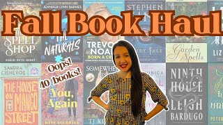 huge fall book haul 🍁📚 all the books i've acquired lately, please tell me to stop buying books…