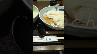 グリーンカレーのつけうどん　銀座佐藤養助