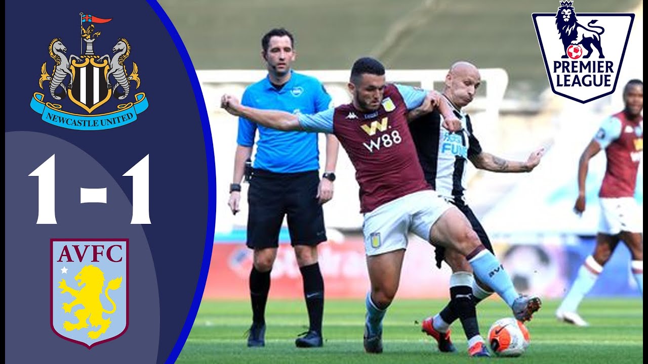 🔴Newcastle Vs Aston Villa | Full Match LIVE | Premier League 2020 ...