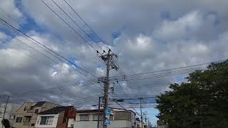 ウェザーリポート動画0622「ナミナミ雲」@鳥取市　6時20分頃