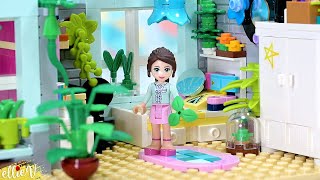 Building a cottagecore bedroom for Millie with allllllll the plants 🍄 Lego custom build pt 1