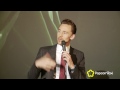 tom hiddleston live on stage q u0026a popcorn taxi part 1