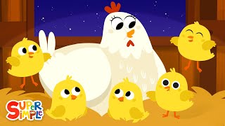 Five Little Chicks | Lullaby for Kids | Super Simple Songs