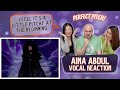 Aina Abdul Semelam Reaction -- Vocal Coach Reacts