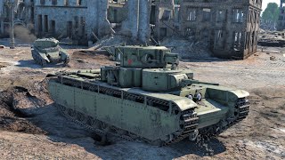 War Thunder: USSR - T-35 Gameplay [1440p 60FPS]