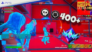 Fortnite Red Vs Blue Unreal Ranked | Flawless 400+ Kills | PS5 Gameplay [4K60]