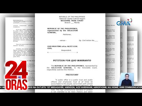 24 Oras: (Part 2) Petisyon para ipawalang-bisa ang proklamasyon kay Mayor Guo; mga…, atbp.