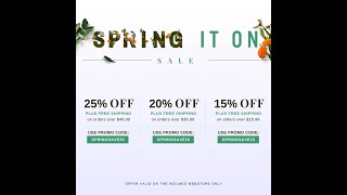 Spring It On Sale!