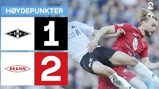 Rosenborg 1 - 2 Brann - Høydepunkter