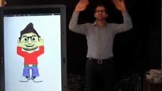 Prototype Kinect Character Mirror