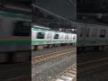 【jr日暮里駅上野東京ライン 回送 が通過していきました 🚋🚈🚋💨