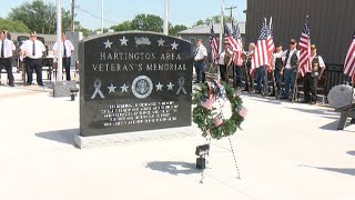 Cedar County veterans honored as part of new memorial that took over 3 years to complete