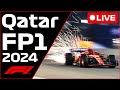 🔴F1 LIVE - Qatar GP FP1 - Commentary + Live Timing