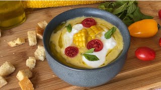 Sweet Yellow Corn Gazpacho l Simple \u0026 Healthy Recipe for Summertime